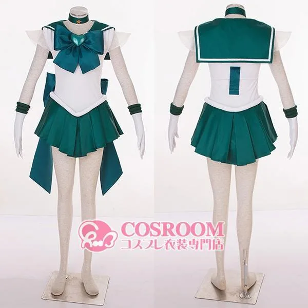 美少女戦士セーラームーンSuperS セーラーネプチューン コスプレ衣装 cosplay仮装 ウィッグ追加可能 イベント クリスマス ハロウィン ステージ 文化祭 学園祭