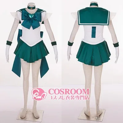 美少女戦士セーラームーンSuperS セーラーネプチューン コスプレ衣装 cosplay仮装 ウィッグ追加可能 イベント クリスマス ハロウィン ステージ 文化祭 学園祭