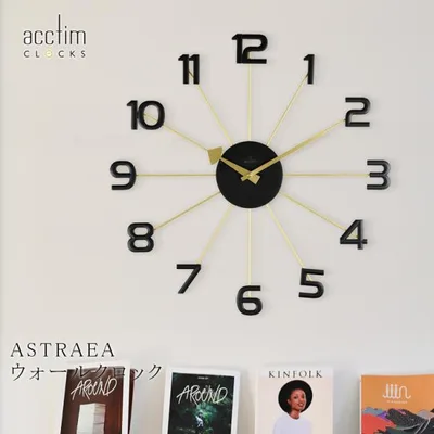 掛け時計 静音 おしゃれ 北欧風 ナチュラル リビング インテリア acctim ASTRAEA ウォールクロック AC2902 時計 壁掛け時計 おしゃれ シンプル モダン