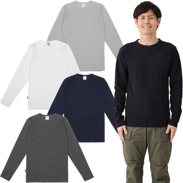 アビレックス デイリー クルーネック ロンT 長袖 Tシャツ ロングスリーブ 6153481 カットソー アヴィレックス Avirex