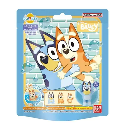 (送料無料・まとめ買い×10個セット)びっくらたまご ブルーイ 入浴剤 バンダイ ●種類は選べません