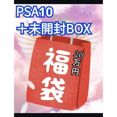 ★20万円★ ポケモンカード福袋 PSA10+未開封BOX入り ポケカ 福袋 オリパ シュリンク付