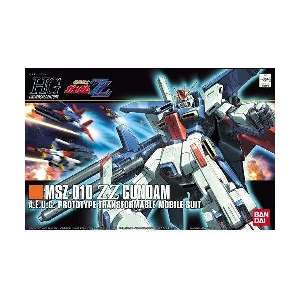 バンダイスピリッツ 1/144 HGUC 111 ZZガンダム ダブルゼータガンダム (機動戦士ガンダムZZ) 色分け済みプラモデル 模型 ガンプラ 爆買