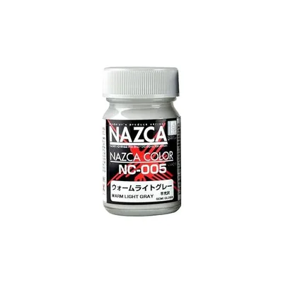 ガイアノーツ モデラーズプロデュース NAZCAカラーシリーズ ウォームライトグレー 15ml 模型用塗料 NC005 プラモデル塗料 爆買