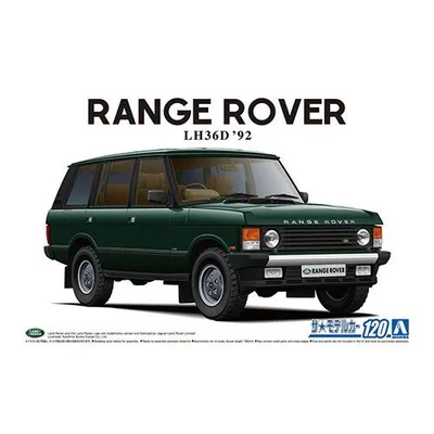 アオシマ ザ・モデルカーNo.120 1/24 ランドローバー LH36D レンジローバークラシック'92 プラモデル 模型 5796 爆買