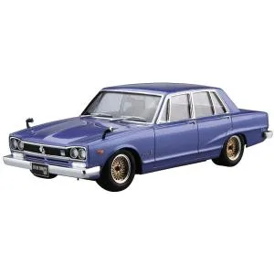 アオシマ ザ・モデルカーNo.46 1/24 ニッサン GC10 スカイライン2000GT '71 プラモデル 模型 5836 爆買