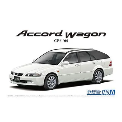 アオシマ ザ☆モデルカー No.140 1/24 ホンダ CF6 アコードワゴン VTL `00 プラモデル 模型 6529 爆買