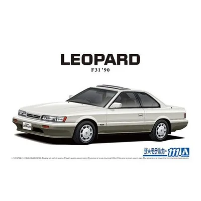 アオシマ ザ・モデルカーNo.111 1/24 ニッサンUF31レパードアルティマV30ツインカムターボ'90 プラモデル 模型 5739 爆買