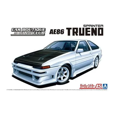 アオシマ ザ・チューンドNo.45 1/24 カーブティッククラブ AE86 トレノ'85 プラモデル 模型 5863 爆買