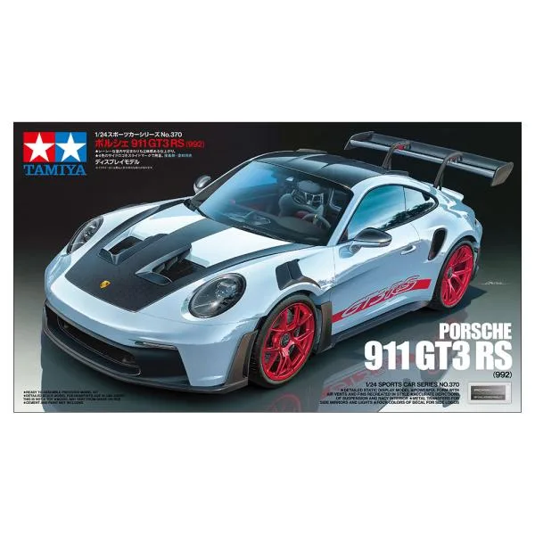 タミヤ 1/24 スポーツカーシリーズ No.370 1/24 ポルシェ 911 GT3 RS (992) プラモデル 模型 スケールモデル 24370 爆買