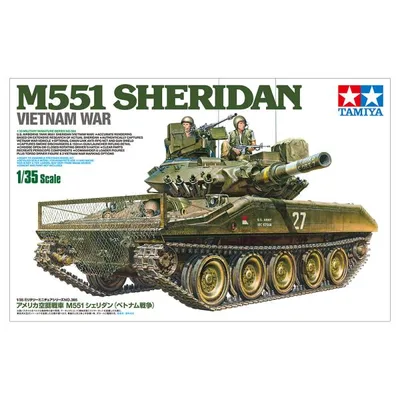 タミヤ 1/35 ミリタリーミニチュアシリーズ No.365 1/35 アメリカ空挺戦車 M551 シェリダン (ベトナム戦争) プラモデル 35365 爆買
