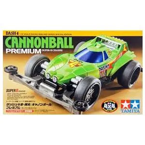 タミヤ 1/32 ミニ四駆特別企画 ダッシュ4号・弾丸(キャノンボール)プレミアム(スーパーIIシャーシ) 95225 爆買