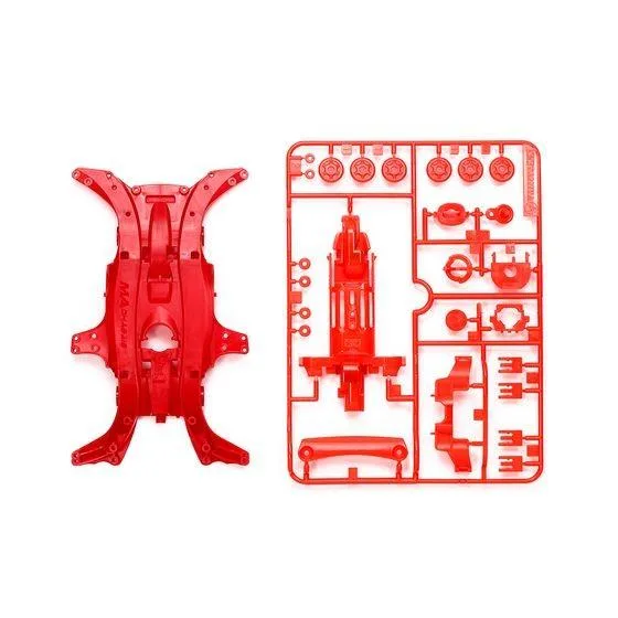 タミヤ ミニ四駆 特別企画商品 MA強化シャーシセット(レッド) 95384 爆買