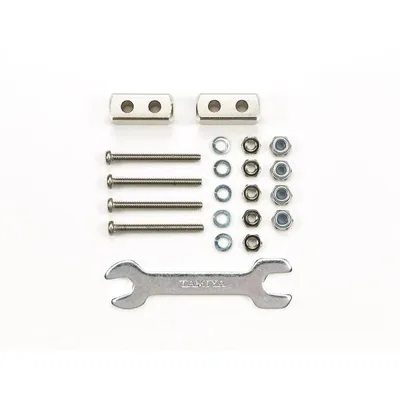 タミヤ ミニ四駆 特別企画商品 マスダンパー スクエア ショート(6x6x14mm 2個)(シルバー) 95487 爆買