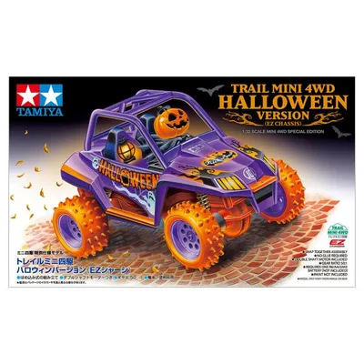 タミヤ ミニ四駆特別企画(マシン) トレイルミニ四駆 ハロウィンバージョン(EZシャーシ) 95707 爆買