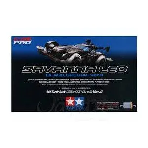 タミヤ 1/32 ミニ四駆 PROシリーズ 特別限定モデル サバンナ レオ ブラックスペシャル バージョンII (MSシャーシ) 94728 爆買