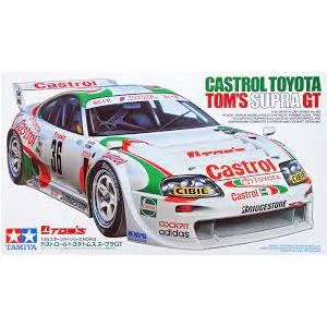 タミヤ 1/24 スポーツカーシリーズ No.163 1/24 カストロール・トヨタ・トムス スープラGT プラモデル 模型 スケールモデル 24163 爆買