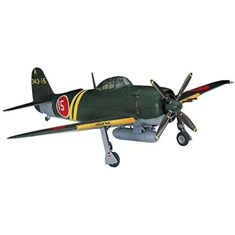 ハセガワ 1/72 A6 日本海軍 川西 M1K2-1 局地戦闘機 紫電改 プラモデル A6 戦闘機 スケールモデル 爆買