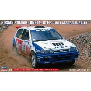 ハセガワ 1/24 HC-53 ニッサン パルサー (RNN14) GTI-R 1991 アクロポリスラリー プラモデル HC53 模型 スケールモデル 爆買