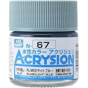 GSIクレオス アクリジョン RLM65ライトブルー 10ml 模型用塗料 N67 爆買
