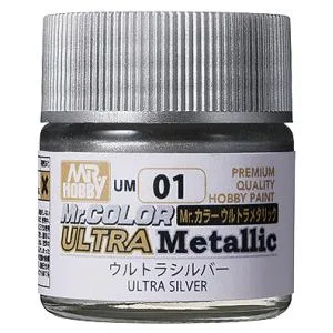 GSIクレオス Mr.カラー ウルトラメタリック ウルトラシルバー 10ml 模型用塗料 UM01 爆買