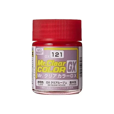 GSIクレオス Mr.クリアカラーGX クリアルージュ 18ml 模型用塗料 GX121 爆買