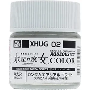GSIクレオス 水性ガンダムカラー ガンダムエアリアルホワイト 10ml 模型用塗料 XHUG02 爆買