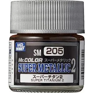 GSIクレオス Mr.カラー スーパーメタリック2 スーパーチタン2 10ml 模型用塗料 SM205 爆買