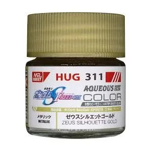 GSIクレオス 水性ガンダムカラー HUG311 ゼウスシルエットゴールド 10ml 模型用塗料 HUG311 クレオス 塗料 爆買