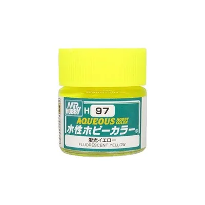 GSIクレオス 新水性ホビーカラー 蛍光イエロー 10ml 模型用塗料 H97 爆買