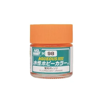 GSIクレオス 新水性ホビーカラー 蛍光オレンジ 10ml 模型用塗料 H98 爆買