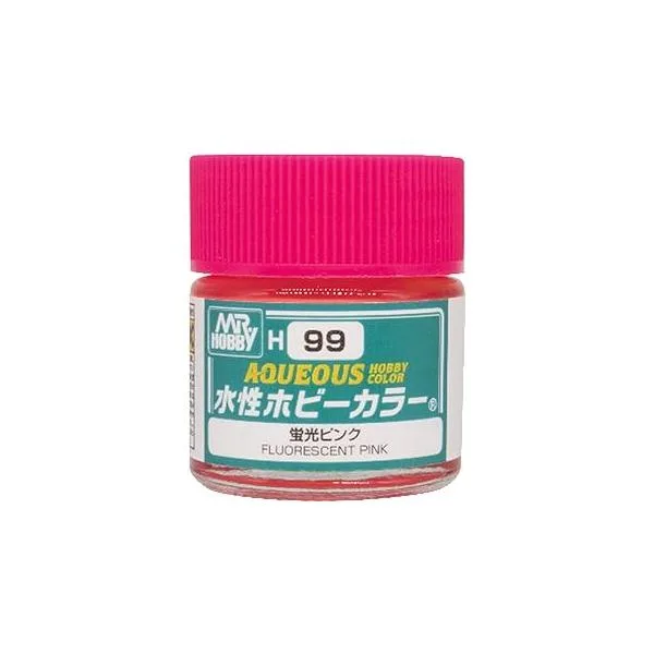 GSIクレオス 新水性ホビーカラー 蛍光ピンク 10ml 模型用塗料 H99 爆買