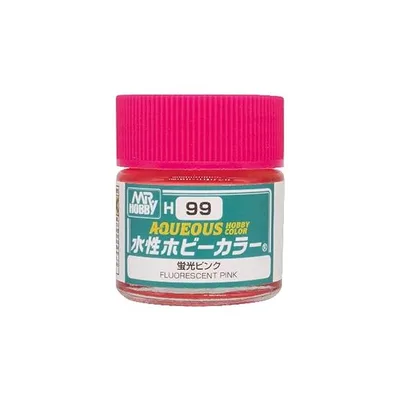 GSIクレオス 新水性ホビーカラー 蛍光ピンク 10ml 模型用塗料 H99 爆買