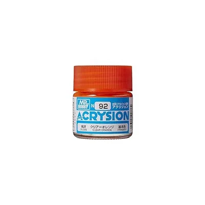 GSI クレオス (GSI Creos) N92 GSIクレオス アクリジョンカラー クリアーオレンジ 光沢 10ml 模型用塗料 N92 爆買
