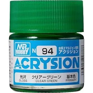 GSIクレオス アクリジョンカラー クリアーグリーン 光沢 10ml 模型用塗料 N94 爆買