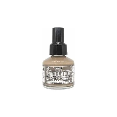 GSIクレオス Mr.ウェザリングカラー WC07 グレイッシュブラウン 40ml 模型用塗料 クレオス 塗料 爆買