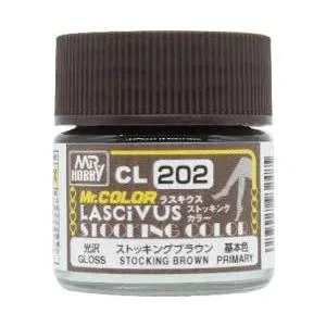GSIクレオス CL202 Mr.カラー ラスキウス ストッキングブラウン (塗料) 10ml 模型用塗料 CL202 爆買