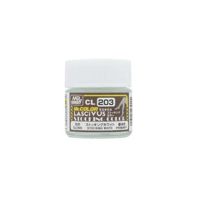 GSIクレオス CL203 Mr.カラー ラスキウス ストッキングホワイト (塗料) 10ml 模型用塗料 CL203 爆買