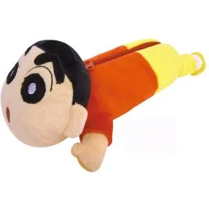 クレヨンしんちゃん ダイカットペンポーチ しんちゃん 約10×13×29cm 筆入れ 筆箱 ふでばこ 小物入れ 新品 *即納