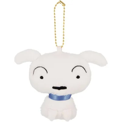 クレヨンしんちゃん ぺたんこマスコット シロ マスコット ぬいぐるみ グッズ おもちゃ 新品 * 即納