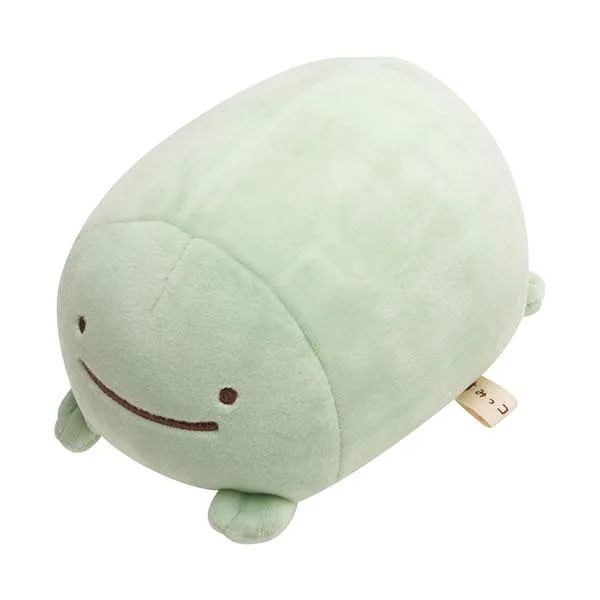 すみっコぐらし スーパーもーちもちぬいぐるみ とかげ 本物 約80×115×160mm すみっこぐらし グッズ 新品 *即納