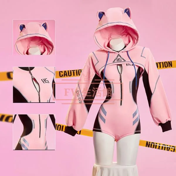 新世紀エヴァンゲリオン 風 真希波・マリ・イラストリアス コスプレ衣装 演出服 アニメ ゲーム ハロウィン cosplay 変装