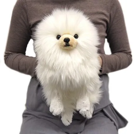 ひざわんこ ポメラニアン 犬 ぬいぐるみ サンレモン