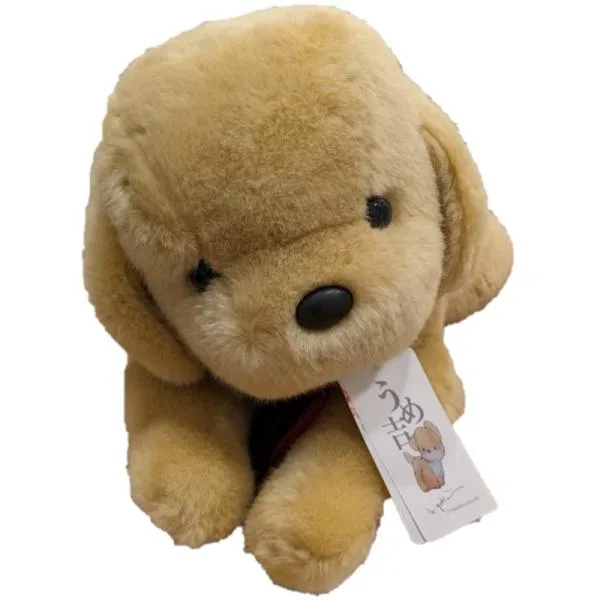 うめ吉 ベージュ L 犬 ぬいぐるみ 日本製 オリエンタルトーイ 2023年新製品