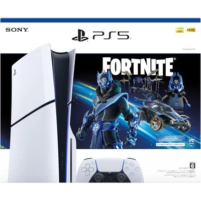 PlayStation PS5 Slim CFIJ-10027 Dドライブ搭載版 ディスクドライブ フォートナイト Fortnite Cobalt Star コバルトスター 新品 在庫あり
