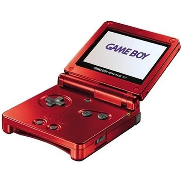 ゲームボーイアドバンスSP Flame 北米版レッド AGS-001