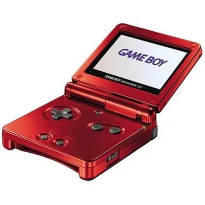 ゲームボーイアドバンスSP Flame 北米版レッド AGS-001