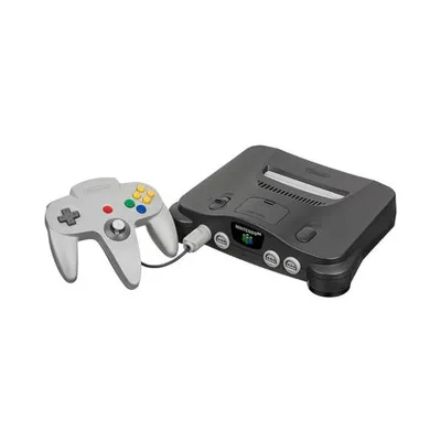 【整備済み品】 任天堂 NINTENDO64 本体 ニンテンドー 64 カセット端子修理済み NUS-001 〈JPN〉 レトロゲーム