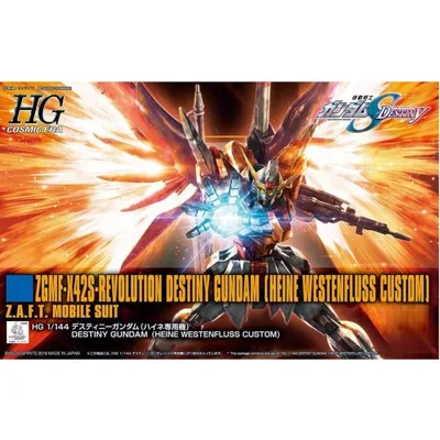 BANDAI SPIRITS バンダイ スピリッツ HGCE 機動戦士ガンダムSEED DESTINY デスティニーガンダム ハイネ専用機 1/144スケール 色分け済みプラモデル 新品 未開封
