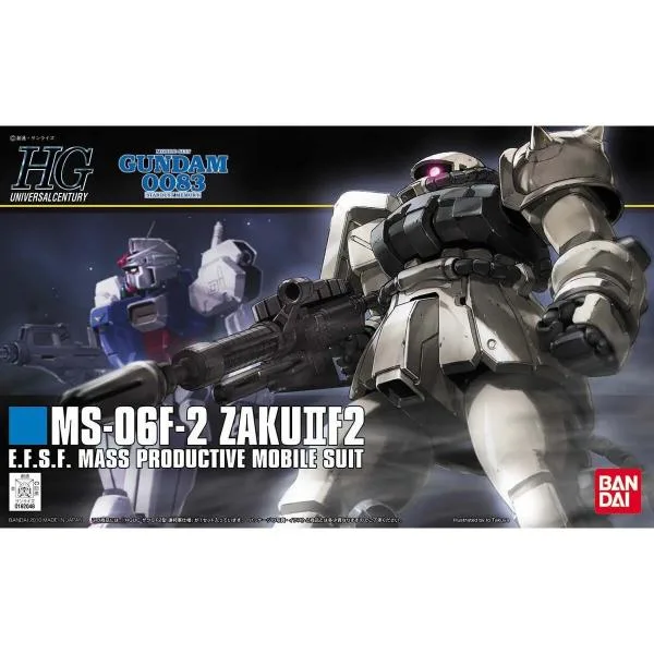 BANDAI SPIRITS バンダイ スピリッツ HGUC 機動戦士ガンダム0083 STARDUST MEMORY F2ザク 連邦仕様 1/144スケール 色分け済み プラモデル 新品 未開封